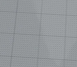 The Brick Show Shop Industrial (Metal) Flooring 6x6 Tilesmade with LEGO parts - Pack of 10