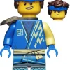 The Brick Show Shop Jay (Core, Hair, Shoulder Pad) - LEGO Ninjago Minifigure (2022)