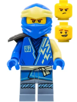 The Brick Show Shop Jay (Core, Shoulder Pad) - LEGO Ninjago Minifigure (2022)