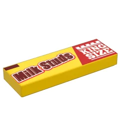 The Brick Show Shop King Size Milk Studs - B3 Customs® Printed 1x3 Tile