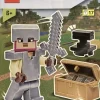 The Brick Show Shop Knight Minifigure w/ Chest & Anvil - LEGO Minecraft Foil Pack Set (662