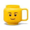 The Brick Show Shop LEGO Boy Minifigure Head Ceramic 7.6 oz. Mug (Small)