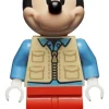 The Brick Show Shop LEGO Disney Mickey Mouse (Tan Safari Vest) Minifigure (2022)