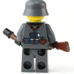 The Brick Show Shop LEGO German Kar98 WW2 Soldier - Custom LEGO Military Minifigure