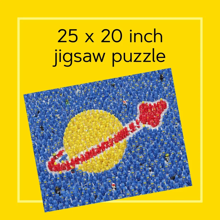 The Brick Show Shop LEGO IDEAS Minifigure Space Mission 1000-Piece Puzzle