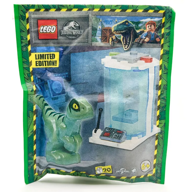 The Brick Show Shop LEGO Jurassic World Raptor Incubator Paper Polybag Pack (122327)