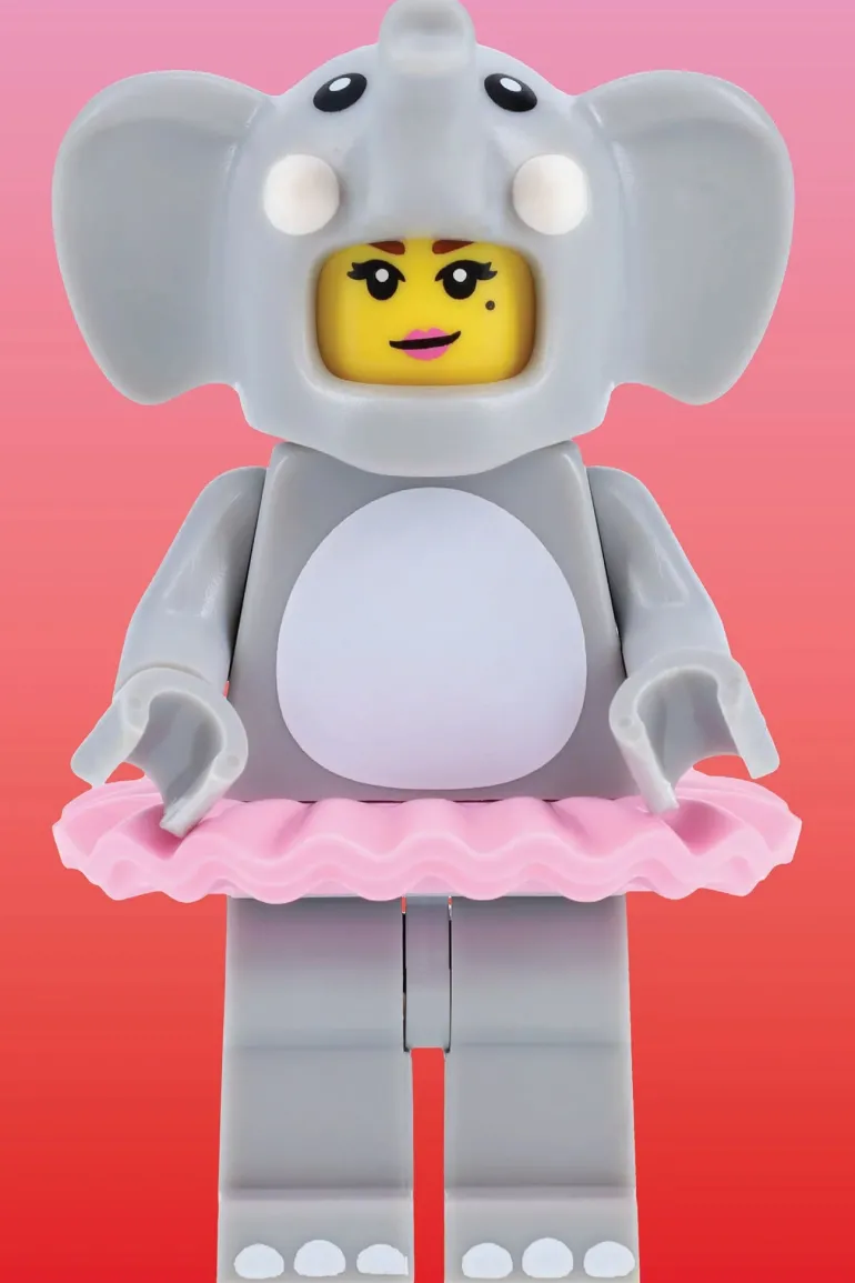 The Brick Show Shop LEGO Mystery Minifigure Mini Puzzle (Animal, Green Edition)