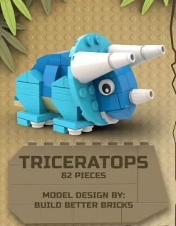 The Brick Show Shop LEGO Stegosaurus - Custom LEGO Dinosaur Set