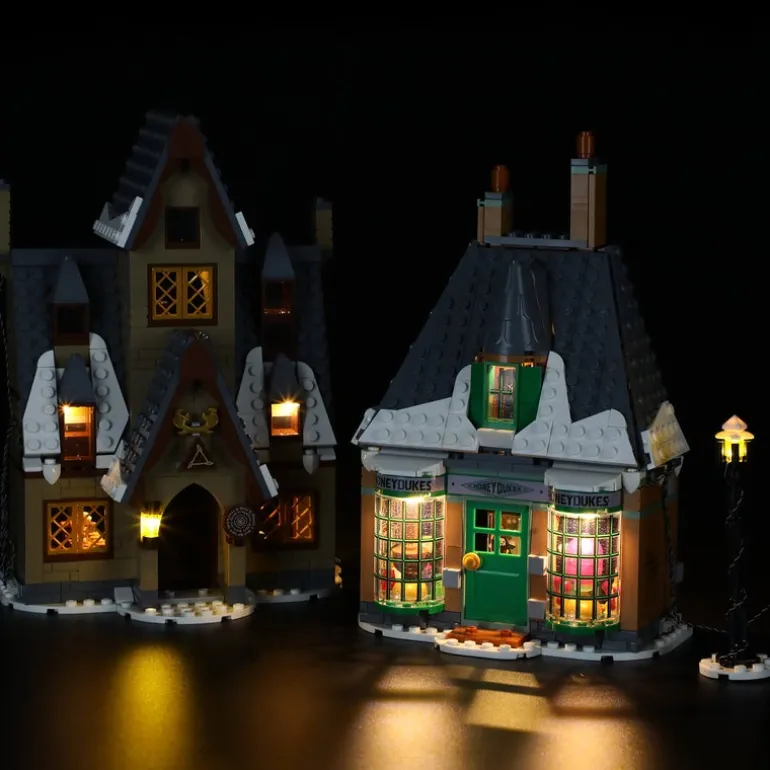 The Brick Show Shop Lights for LEGO Hogsmeade Village Visit Set (76388) - BriksMax