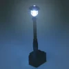 The Brick Show Shop Light-Up Lamp Post (Black) w/ White, Cold Light for LEGO Layouts