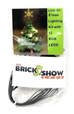 The Brick Show Shop Light-Up LED Multicolor Christmas / Tree Lights (10199/10249) for LEGO Layouts