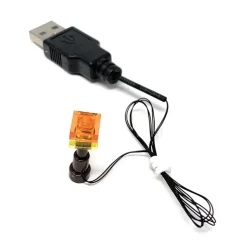 The Brick Show Shop Light-Up Minecraft Torch for LEGO Minifigures
