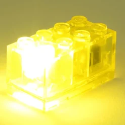 The Brick Show Shop Light-Up Minifigure Lightsaber (Red) - Custom LEGO