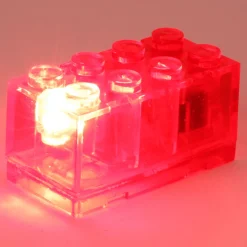 The Brick Show Shop Light-Up Minifigure Lightsaber (Red) - Custom LEGO