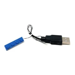 The Brick Show Shop Light-Up 1x4 Plate (USB) - LEGO Compatible