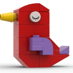 The Brick Show Shop Love Bird (Purple) - Custom Pack