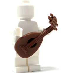 The Brick Show Shop Lute for LEGO Minifigures, Brick Warriors - LEGO Compatible