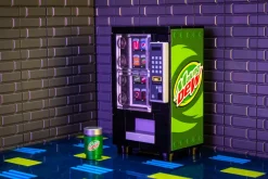 The Brick Show Shop Making Dew - B3 Customs Soda Vending Machine made using LEGO parts