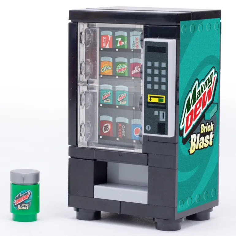 The Brick Show Shop Making Dew (Brick Blast) - B3 Customs Soda Vending made
