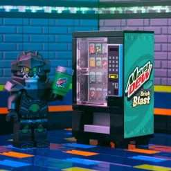 The Brick Show Shop Making Dew (Brick Blast) - B3 Customs Soda Vending made