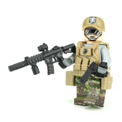 The Brick Show Shop Marine Raider Special Forces - Custom LEGO Military Minifigure