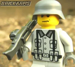 The Brick Show Shop MG-42 w/ Ammo Drum for LEGO Minifigures, BrickArms