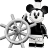 The Brick Show Shop Mickey Mouse, Steamboat Willie (Vintage) - LEGO Disney Collectible Min