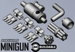 The Brick Show Shop Minigun Pack - BrickArms