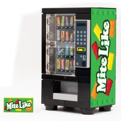 The Brick Show Shop Mite Like - Candy Vending Machine made using LEGO parts - B3 Customs