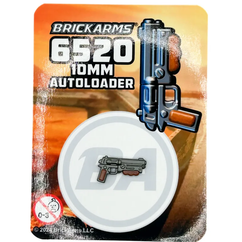 The Brick Show Shop 6520 10mm Autoloader RELOADED for LEGO Minifigs - BrickArms