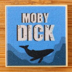 The Brick Show Shop Moby Dick - Custom Book (2x2 Tile)