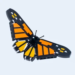 The Brick Show Shop Monarch Butterfly - B3 Customs Building Set made using LEGO parts