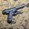 The Brick Show Shop Nambu Japanese Pistol for LEGO Minifigures, BrickArms