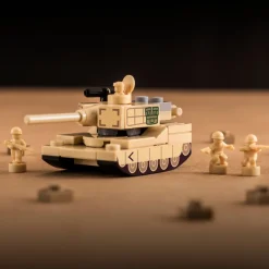 The Brick Show Shop Nano M1 Abrams Tank - Custom Military Set