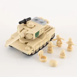 The Brick Show Shop Nano M1 Abrams Tank - Custom Military Set