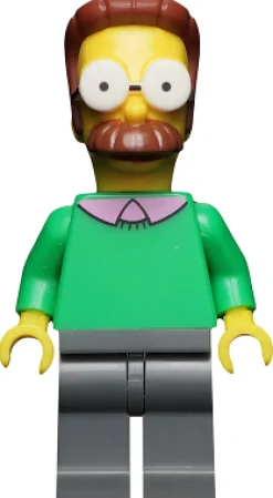 The Brick Show Shop Ned Flanders - LEGO Simpsons Collectible Minifigure (Series 1) (2014)
