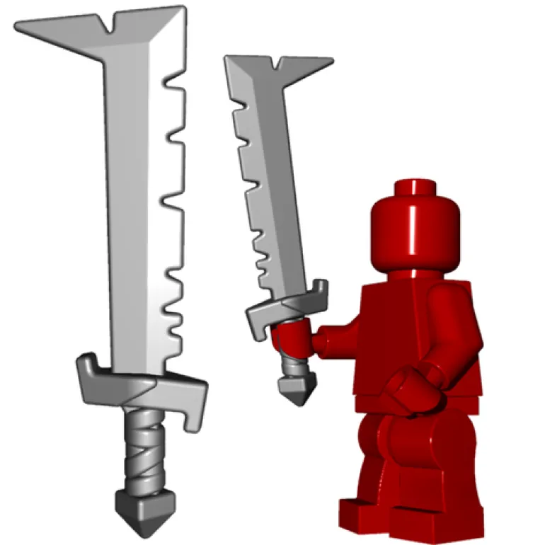 The Brick Show Shop Orc Scimitar for your LEGO® Minifigures