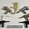 The Brick Show Shop Paintball Marker for LEGO Minifigures, BrickArms