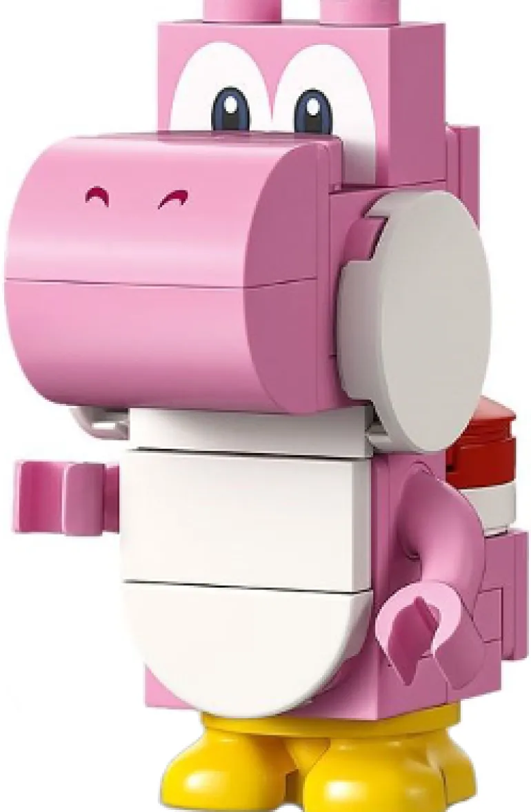 The Brick Show Shop Pink Yoshi - LEGO Super Mario Character Minifigure (2024)