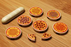 The Brick Show Shop Pizza Pack made using LEGO parts - B3 Customs