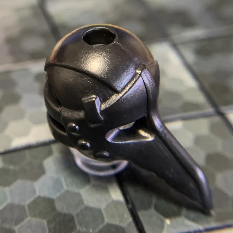 The Brick Show Shop Plague Doctor Mask for LEGO Minifigures (Brick Warriors)