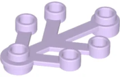 The Brick Show Shop Plant Leaves, 4 x 3 Studs - Official LEGO® Part