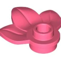The Brick Show Shop Plant Plate, Round 1 x 1 with 3 Leaves - Official LEGO® Part
