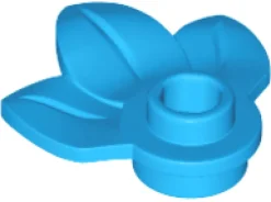 The Brick Show Shop Plant Plate, Round 1 x 1 with 3 Leaves - Official LEGO® Part