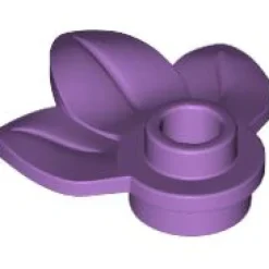 The Brick Show Shop Plant Plate, Round 1 x 1 with 3 Leaves - Official LEGO® Part
