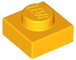 The Brick Show Shop Plate, 1 x 1- Official LEGO® Part