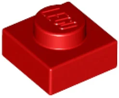 The Brick Show Shop Plate, 1 x 1- Official LEGO® Part