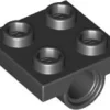 The Brick Show Shop Plate, Modified 2 x 2 with Pin Hole - Official LEGO® Part