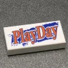 The Brick Show Shop Play Day - Custom Printed 1x2 Tile