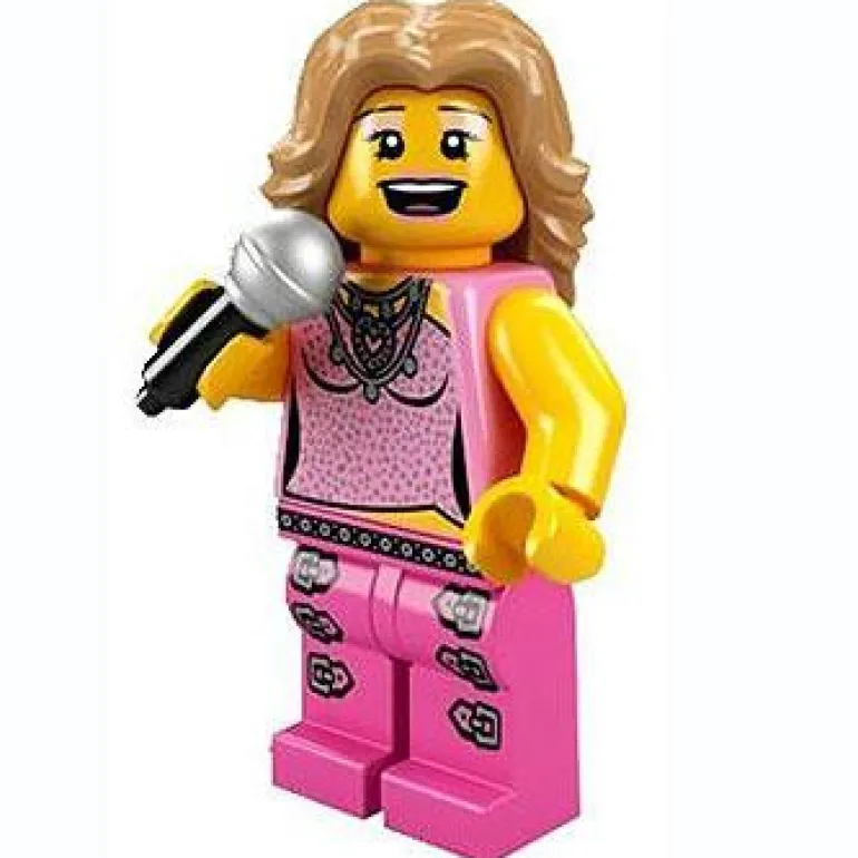 The Brick Show Shop Pop Star - Series 2 LEGO Collectible Minifigure (2010)